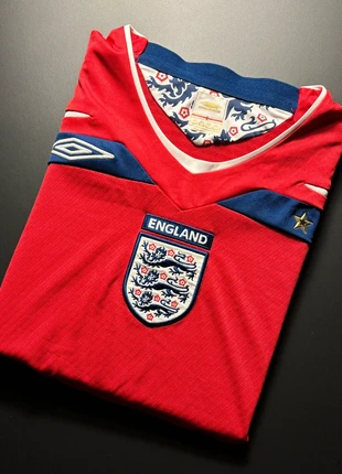Maillot Football Vinage Angleterre Umbro Taille XXL rouge (N625), marke: Umbro, zustand: Sehr gut, größe: XXL, 39,00 €, 41,65 € beinhaltet Vinted-Käuferschutz Pro