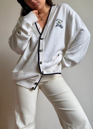 Gilet Lacoste collection Yachting des années 80 vintage & rare, marque: Lacoste, état: Très bon état, taille: XL / 42 / 14, 49,00 €, 52,15 € Protection acheteurs (Pro) incluse