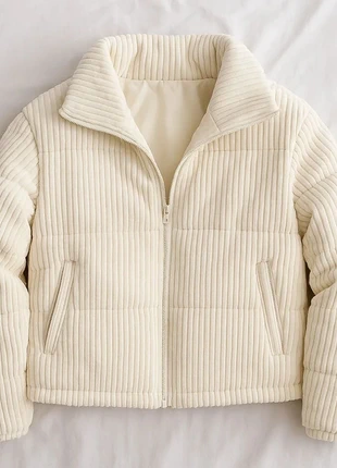 Veste matelassée blanche côtelée, brand: Maison Aveline, condition: Very good, size: M / 38 / 10, €58.99, €62.64 includes Buyer Protection