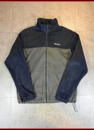 Polaire Columbia homme L zippée bicolore noir kaki outdoor randonnée #56, marque: Columbia, état: Très bon état, taille: L, 32,00 €, 34,30 € Protection acheteurs incluse