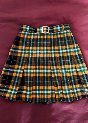 Gonna kilt quadri 60s 70s originale vintage fondo magazzino preppy, brand: Vintage Dressing, condizioni: Nuovo senza cartellino, taglia: XS / IT 38 / EU 34, €9.00, €10.15 include la Protezione acquisti