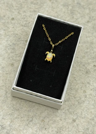 Beautiful Gold Opal Turtle Necklace, brand: Trendy, condition: Very good, €9.00, €10.15 includes Buyer Protection