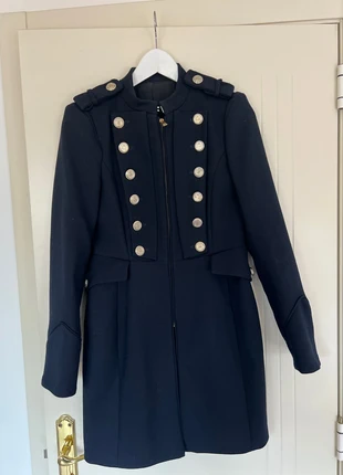 Manteau blue Marine, marque: Zara, état: Satisfaisant, taille: S / 36 / 8, 4,50 €, 5,43 € Protection acheteurs incluse