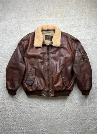 Blouson cuir Aviateur Redskins vintage US 80's collector - cuir marron - XXL homme, marque: Redskins, état: Très bon état, taille: XXL, 159,90 €, 168,60 € Protection acheteurs incluse