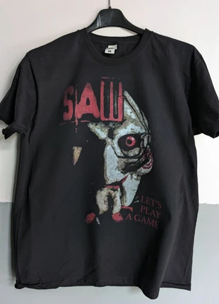T-shirt nera | Saw, condizioni: Ottime, taglia: L, €13.00, €14.35 include la Protezione acquisti Pro