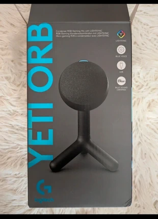 Microfono LG Orb Yeti, marke: Logitech, zustand: Sehr gut, 40,00 €, 42,70 € inklusive Vinted-Käuferschutz