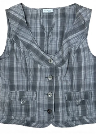 Gilet sans manches – Style casual / vintage – Motif carreaux, marque: Vintage Dressing, état: Très bon état, taille: XL / 42 / 14, 12,90 €, 14,25 € Protection acheteurs (Pro) incluse