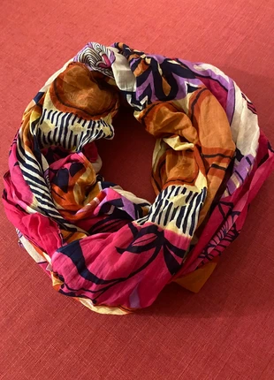 Foulard- étole indienne couleurs vives, brand: Inconnu, condizioni: Ottime, €2.00, €2.80 include la Protezione acquisti