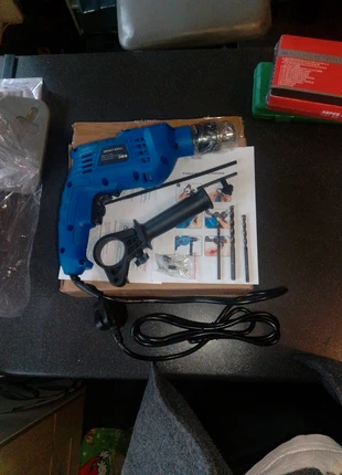 Brand new - 240v corded Impact drill with handle and bits, brand: Impact, condition: New, £10.49, £11.71 includes Buyer Protection