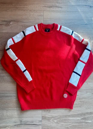 Pull hiver vintage Courtelle made in France années 70/80 rouge taille S/M, brand: Courtelle, condition: Very good, size: M, €29.00, €31.15 includes Buyer Protection Pro