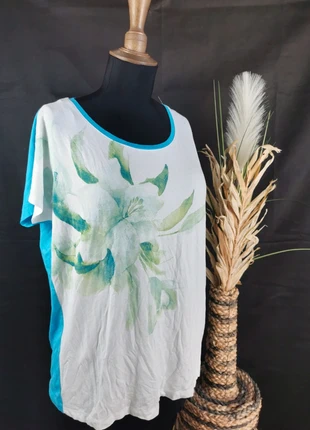 Tunique bleu et blanche femme de marque Bon Prix Collection taille 44 TBE, brand: bpc bonprix collection, condition: Very good, size: XXL / 44 / 16, €4.00, €4.90 includes Buyer Protection Pro