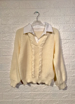 Pull femme élégant avec col, marque: Boutique indépendante, état: Très bon état, taille: M / 38 / 10, 18,00 €, 19,60 € Protection acheteurs incluse