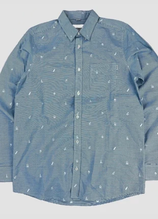 Camicia a righe Carhartt bianco blu L/S Orton Shirt – Taglia M ru, brand: Carhartt, condizioni: Ottime, taglia: M, €36.56, €39.09 include la Protezione acquisti Pro