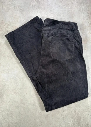 Pantalon En Velours Côtelé / Corduroy lands end noir corduroy coupe droite taille 16, marque: Vintage Dressing, état: Très bon état, taille: W38 | FR 48, 5,00 €, 5,95 € Protection acheteurs (Pro) incluse