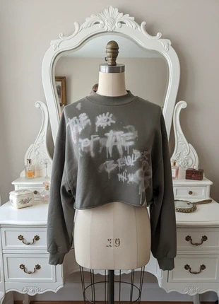 Pull crop top tendance Y2K taille L, brand: y2k, condition: Very good, size: L / 40 / 12, €7.00, €8.05 includes Buyer Protection