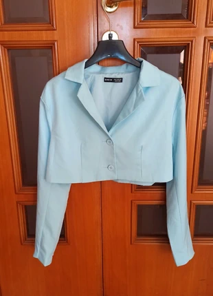 Blazer corto doppiopetto, foderato all'interno, M, marque: Shein, état: Neuf sans étiquette, taille: M / 38 / 10, 8,00 €, 9,10 € Protection acheteurs incluse
