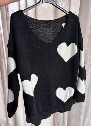 Pull maille cœurs blancs femme, brand: Inconnu, condition: New without tags, size: One size, €19.00, €20.65 includes Buyer Protection