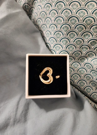 Magnifique bague cœur en acier, brand: acier inoxydable, condition: New with tags, size: Adjustable, €2.00, €2.80 includes Buyer Protection