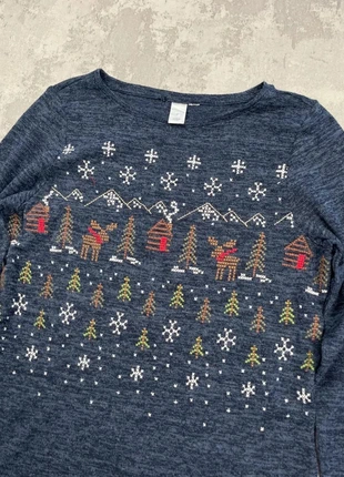 Pull de Noël Christopher & Banks, marque: Christopher & Banks, état: Très bon état, taille: S / 36 / 8, 9,00 €, 10,15 € Protection acheteurs incluse