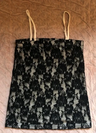 lingerie coquette vintage en dentelle noire avec motif de roses, brand: COQUETTE, condition: New without tags, size: S / 36 / 8, €6.00, €7.00 includes Buyer Protection