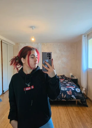 Sweat à capuche sarcasme, marque: Jennifer, état: Bon état, taille: L / 40 / 12, 2,00 €, 2,80 € Protection acheteurs incluse