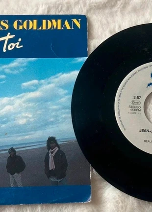 Vinyle 45T Jean-Jacques Goldman – Pas toi / Compte pas sur moi, estado: Bueno, 5,00 €, 5,95 € Protección al comprador incluida