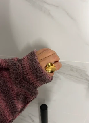 Ring goud groot, merk: Boutiek, staat: Nieuw zonder prijskaartje, maat: Aanpasbaar, € 4,00, € 4,90 inclusief Kopersbescherming