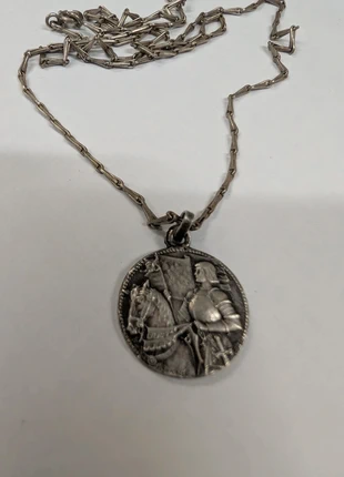 Jeanne d'Arc pendentif signé, brand: Signature, condition: Good, €75.00, €79.45 includes Buyer Protection