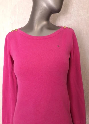 Pull Fin Col Bateau Tommy Hilfiger Couleur Fuschia Taille S, brand: Tommy Hilfiger, condizioni: Buone, taglia: S / IT 40 / EU 36, €22.90, €24.75 include la Protezione acquisti Pro