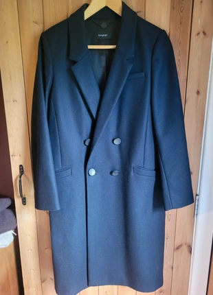 Ladies navy wool / cashmere coat, brand: Marks & Spencer, condition: Very good, size: M / UK 12-14, £25.00, £26.95 includes Buyer Protection