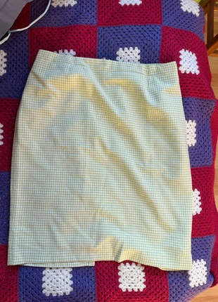 Jupe taille haute style tailleur motif Vichy camaïeux 42 rétro, marke: Camaïeu, zustand: Sehr gut, größe: XL / 42 / 14, 2,00 €, 2,80 € inklusive Vinted-Käuferschutz