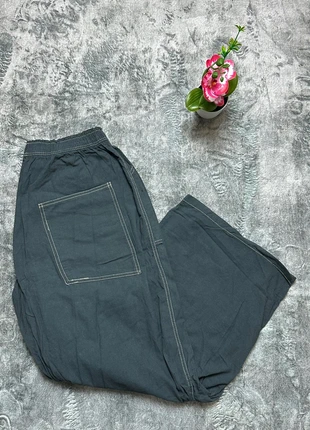 Pantalon large taille 44 – coupe ample confortable – gris anthracite, état: Bon état, taille: XXL / 44 / 16, 5,00 €, 5,95 € Protection acheteurs incluse