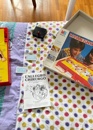L'allegro chirurgo, vintage, MB giochi, gioco da tavolo, marque: MB, état: Satisfaisant, 18,00 €, 19,60 € Protection acheteurs incluse