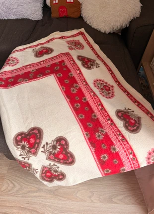 Plaid de Noël - Montagne et chalet - Vintage, merk: Comptoir des Montagnes, staat: Goed, maat: 125 x 150 cm, € 5,00, € 5,95 inclusief Kopersbescherming