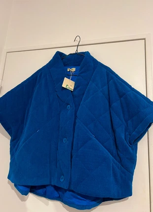 Veste velours, merk: Corner, staat: Nieuw met prijskaartje, maat: Universele maat, € 28,00, € 30,10 inclusief Kopersbescherming