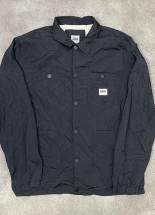 Lee Coach Jacket Mens Large Lightweight Vintage Windbreaker, Black, brand: Lee, condition: Very good, size: L, £22.99, £24.84 includes Buyer Protection Pro