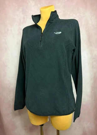 Polaire 1/4 zip halfzip col camionneur The North Face noir logo brodé | Taille L, brand: The North Face, condizioni: Ottime, taglia: L / IT 44 / EU 40, €29.00, €31.15 include la Protezione acquisti