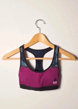 Brassière Reebok Crossfit taille XS violet avec coques, marca: Reebok, estado: Muito bom, tamanho: XS, €9.00, €10.15 inclui Proteção do Comprador Pro