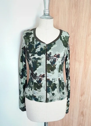 Veste zippée kaki femme Motivi, brand: motivi, condition: Very good, size: M / 38 / 10, €9.00, €10.15 includes Buyer Protection