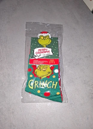 Calzini natalizii grinch McDonald's, brand: McDonald's, condizioni: Nuovo con cartellino, taglia: Taglia unica, €5.00, €5.95 include la Protezione acquisti