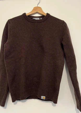 Bruine trui Carhartt, merk: Carhartt, staat: Heel goed, maat: XS, € 18,00, € 19,60 inclusief Kopersbescherming