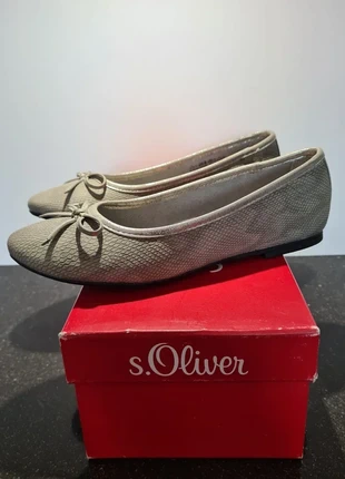 Ballerines beiges S.Oliver – Élégantes & confortables, merk: s.Oliver, staat: Nieuw zonder prijskaartje, maat: 37, € 22,50, € 24,33 inclusief Kopersbescherming
