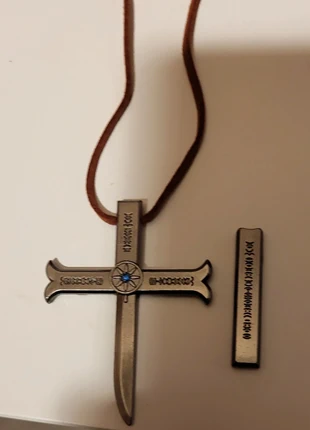 Collier corde et pendentif dracule mihawk manga one piece, marque: One, état: Neuf sans étiquette, 8,50 €, 9,63 € Protection acheteurs incluse