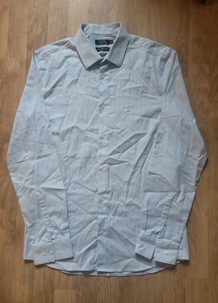 Chemise à rayure bleu & blanche Galerie Lafayette taille 42, brand: Galeries Lafayette, condizioni: Ottime, taglia: XL, €6.00, €7.00 include la Protezione acquisti