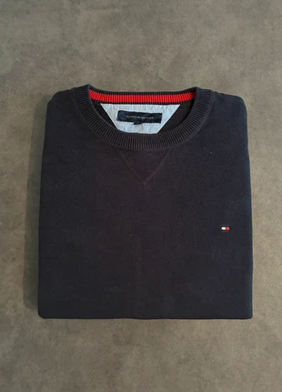 Pull Tommy Hilfiger Homme Taille L Bleu Marine Col Rond Sweat Mode Classique Maille épaisse, marque: Tommy Hilfiger, état: Très bon état, taille: L, 30,00 €, 32,20 € Protection acheteurs incluse