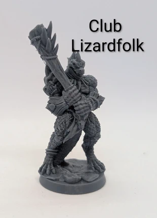 Miniatura Dungeons and dragons DnD club Lizardfolk, marca: D&D, estado: Novo, €2.50, €3.33 inclui Proteção do Comprador