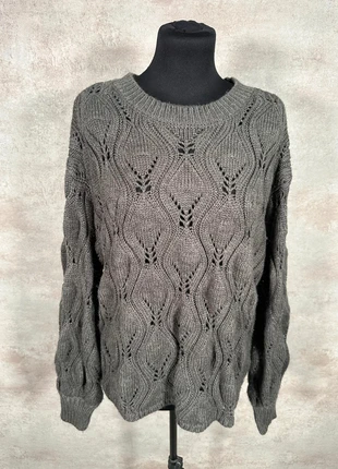 Pull Maille Torsadée Cable Knit Vintage Spring + Mercier gris texturé taille L, brand: Vintage Dressing, condition: Very good, size: L / 40 / 12, €12.00, €13.30 includes Buyer Protection Pro