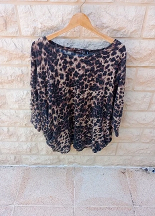Sweat léopard Layers oversize taille M, brand: Layers, condition: New without tags, size: L / 40 / 12, €6.00, €7.00 includes Buyer Protection