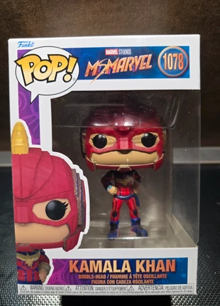 Funko Pop Kamala Khan 1078 Marvel Ms Marvel – Bobble Head Originale, marca: Funko, estado: Novo com etiquetas, tamanho: Prematuro, até 44 cm, €161.99, €170.79 inclui Proteção do Comprador