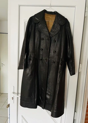 Manteau cuir, brand: sans marque, condizioni: Ottime, taglia: XXL / IT 48 / EU 44, €25.00, €26.95 include la Protezione acquisti